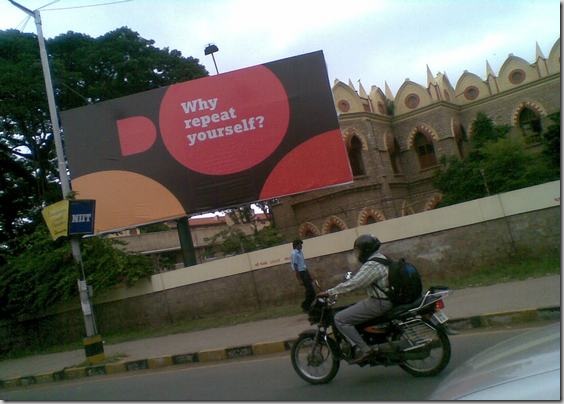 Tata Docomo Hoarding