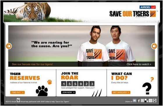 Aircel Save Our Tigers